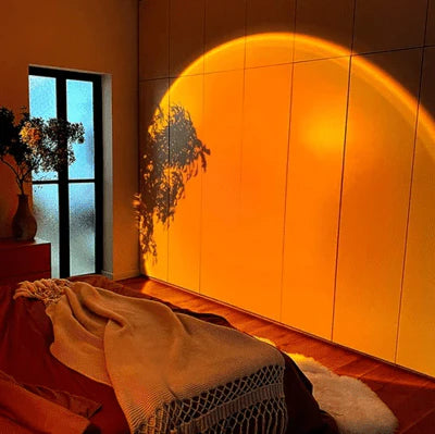 Sunset Projection Lamp – Ambient Sunset Light for Room, Bedroom