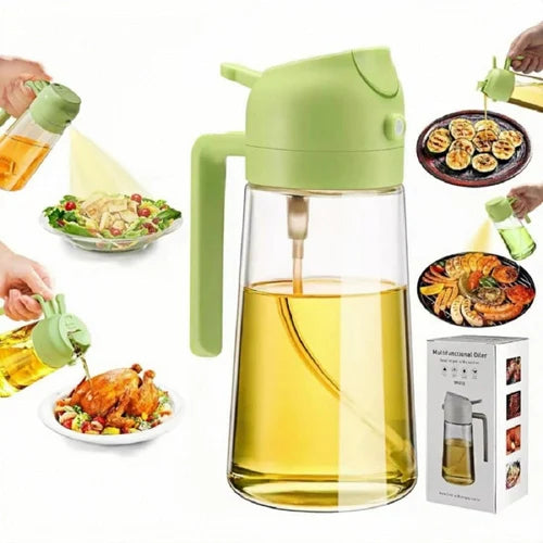 2 IN 1 OLIVE OIL DISPENSER BOTTLE, 500 mL