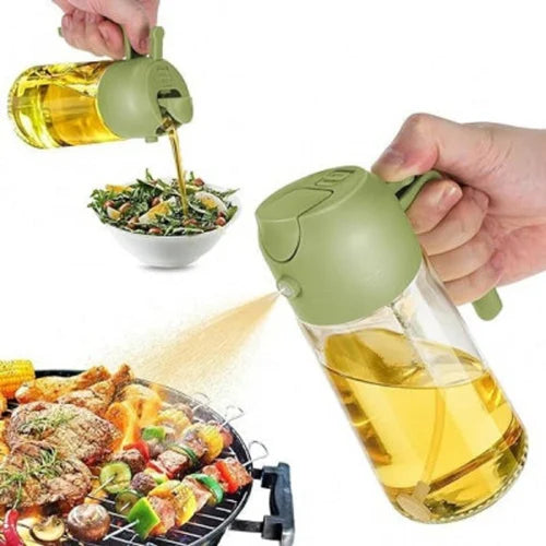 2 IN 1 OLIVE OIL DISPENSER BOTTLE, 500 mL