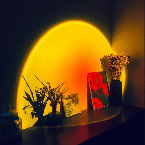 Sunset Projection Lamp – Ambient Sunset Light for Room, Bedroom